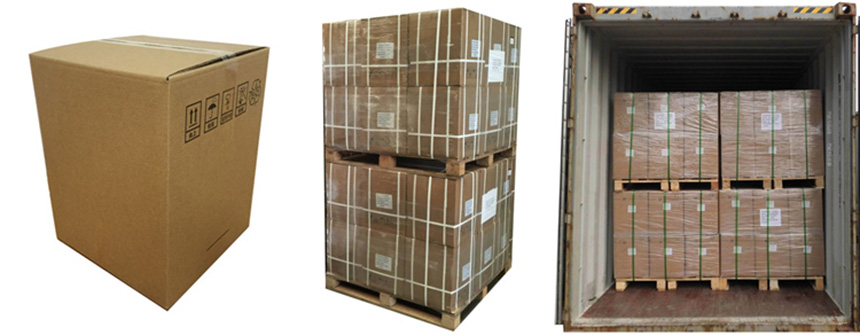 packaging of copper metal iron pearl pigment