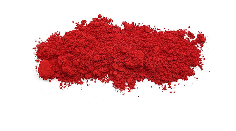 Pigmento orgánico rojo