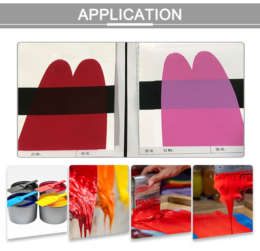 Aplicaciones del pigmento rojo PR57:1
