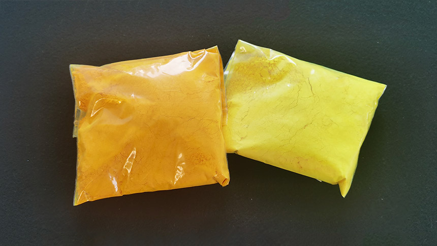 pigmento inorgánico amarillo