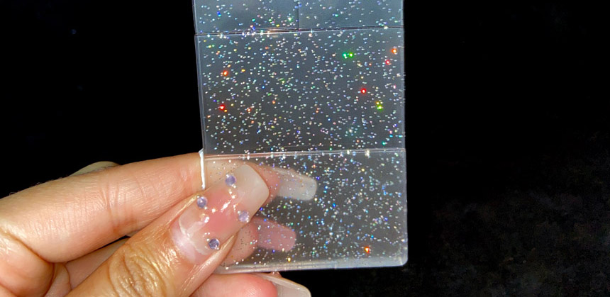 silver glitter holographic Manufacturer