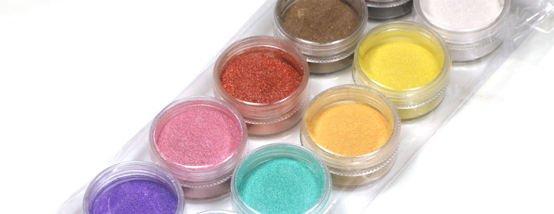 colored mica powder