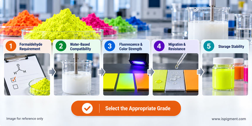 fluorescent-pigment-selection-for-water-based-systems