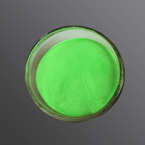 polvo reflectante verde