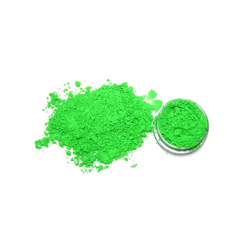 Green fluorescent pigment