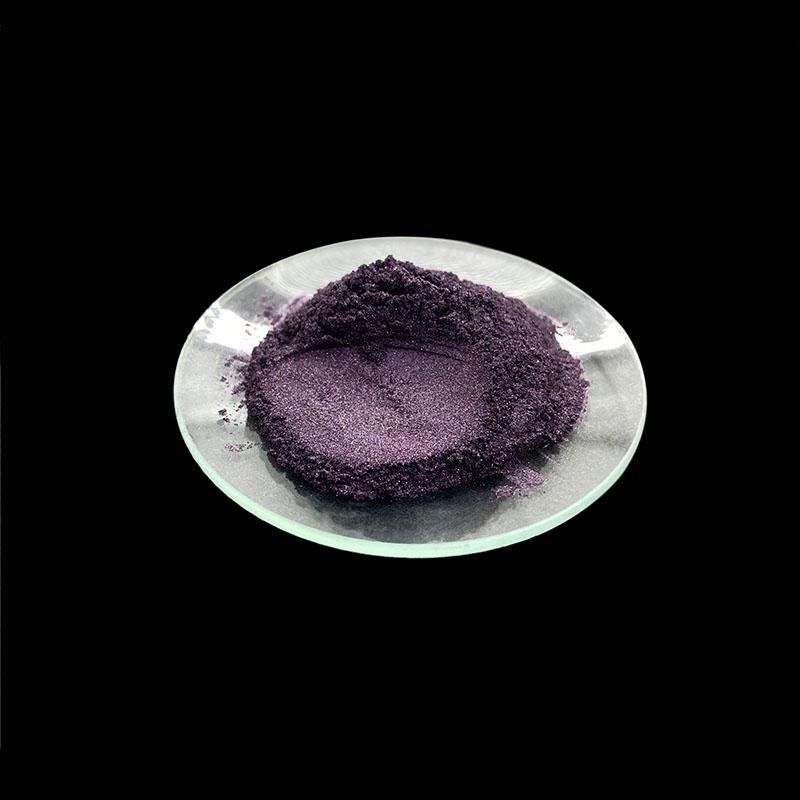 Pigmento nacarado violeta para nail art