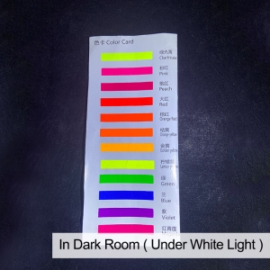 Pigmento fluorescente de neón