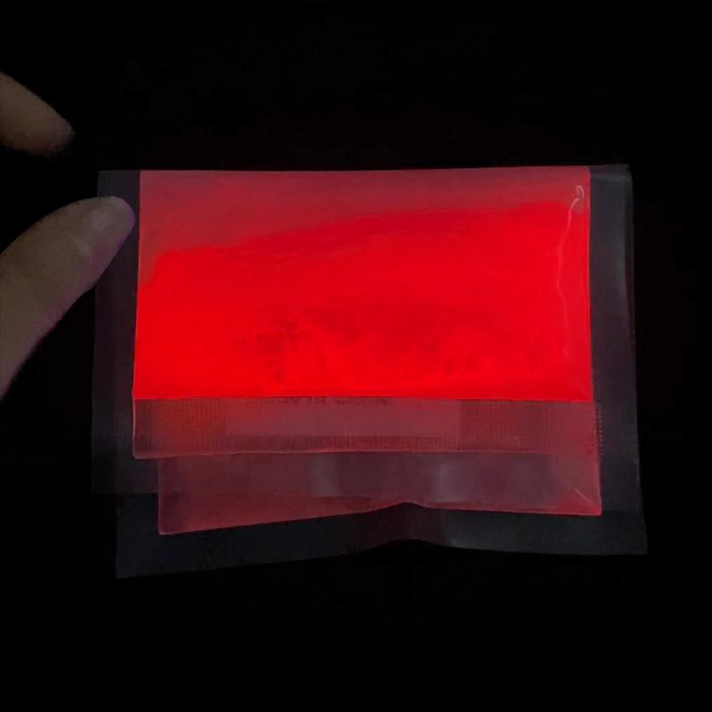 Red Glow In The Dark Pigment Powder