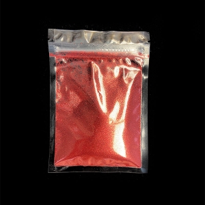 Brillo biodegradable rojo