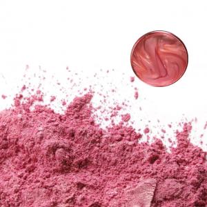 hilo de fibra metálica rosa
