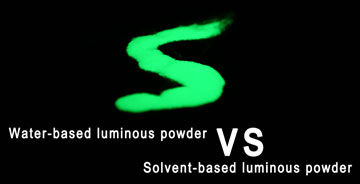 Ilumina tu vida: Comprensión de las ventajas del polvo luminoso a base de solvente y a base de agua de iSuoChem