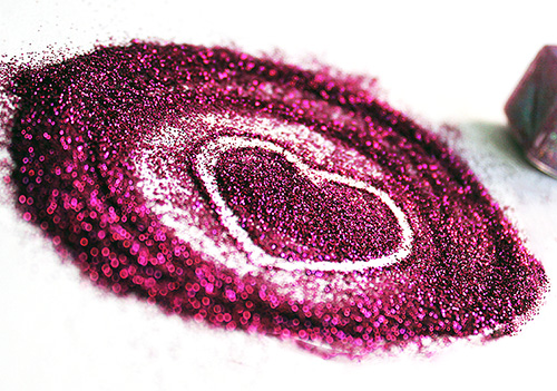 ¿Cómo usar polvo de purpurina?
